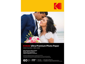 Kodak Ultra Premium fotópapír - RC Gloss, 60 db (KO-9891626)