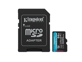 Kingston Canvas Go Plus microSD kártya, 64 GB (SDCG4/64GB) Kingston Canvas Go Plus microSD kártya, 64 GB (SDCG4/64GB)