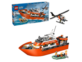 LEGO® City Parti őrség mentőcsónak és helikopter (60504)