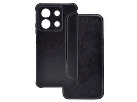 Gigapack Xiaomi Redmi Note 13 5G bőr hatású flip tok, fekete (GP-159790) Gigapack Xiaomi Redmi Note 13 5G bőr hatású flip tok, fekete (GP-159790)