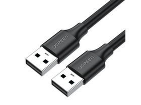 Ugreen US102 USB-A Kábel, 1.5m, fekete (10310) Ugreen US102 USB-A Kábel, 1.5m, fekete (10310)