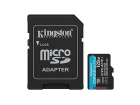 Kingston Canvas Go Plus microSD kártya, 128 GB (SDCG4/128GB)