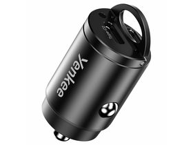YAC CAR 01 MINI CHARGER 30W 2xUSB-C
