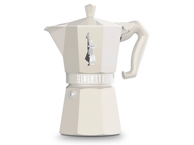 Bialetti Moka Exclusive kotyogós kávéfőző, 6 adag, krém (9060) Bialetti Moka Exclusive kotyogós kávéfőző, 6 adag, krém (9060)