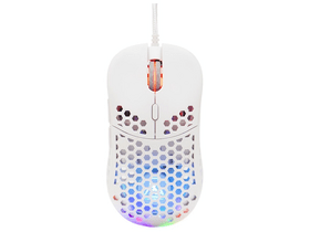 The G-Lab KULT-OXYGEN-W Gamer egér, fehér The G-Lab KULT-OXYGEN-W Gamer egér, fehér