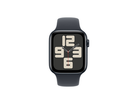 Apple Watch SE (2024) GPS – 44 mm-es éjfekete alumíniumtok, fekete sportszíj - M/L (MXEK3QH/A) Apple Watch SE (2024) GPS – 44 mm-es éjfekete alumíniumtok, fekete sportszíj - M/L (MXEK3QH/A)