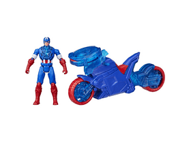 Marvel Avengers: Epic World of Action - Amerika Kapitány figura, 10 cm (G0889) Marvel Avengers: Epic World of Action - Amerika Kapitány figura, 10 cm (G0889)
