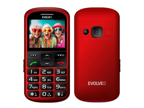 Evolveo EasyPhone XS Mobiltelefon, piros (EP-570-XS-RD) Evolveo EasyPhone XS Mobiltelefon, piros (EP-570-XS-RD)