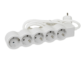 Legrand 694571 5x2P+F Standard ötös elosztó, 5m, 16 A Legrand 694571 5x2P+F Standard ötös elosztó, 5m, 16 A