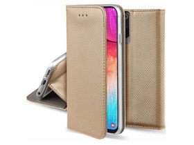 Gigapack Realme C67 4G Bőr hatású flip tok, arany (GP-155550)