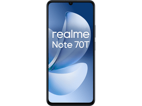 Realme Note 70T 4/256GB Okostelefon, fekete Realme Note 70T 4/256GB Okostelefon, fekete