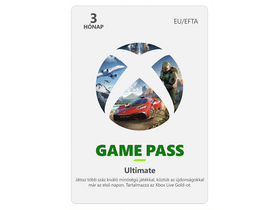 Xbox Game Pass Ultimate 3 hónapos előfizetés Xbox Game Pass Ultimate 3 hónapos előfizetés