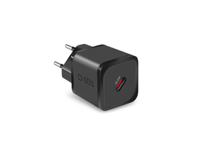 SBS Mini adapter GaN 30W PD fekete