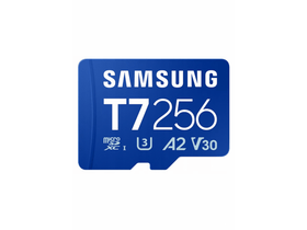 Samsung T7 C10 microSD memorijska kartica, 256 GB (MB-MB256T/WW) Samsung T7 C10 microSD memorijska kartica, 256 GB (MB-MB256T/WW)