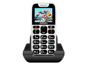 Evolveo EasyPhone EP501 Mobiltelefon, Fehér (EP-501-WH)