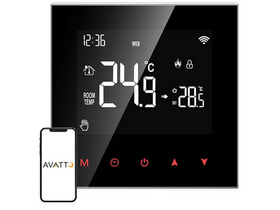 Avatto WT100 3A WiFi Tuya Intelligens kazán fűtés termosztát Avatto WT100 3A WiFi Tuya Intelligens kazán fűtés termosztát