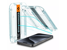 Spigen Apple iPhone 15 Pro képernyővédő üveg 2db (AGL06892) Spigen Apple iPhone 15 Pro képernyővédő üveg 2db (AGL06892)
