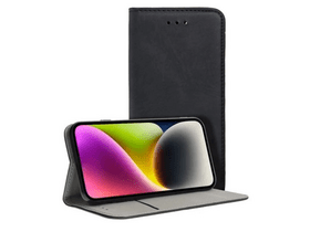 Gigapack iPhone 16 Pro bőr hatású flip tok, fekete (GP-160175) Gigapack iPhone 16 Pro bőr hatású flip tok, fekete (GP-160175)