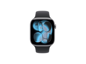 Apple Watch Series 11 GPS + Cellular, 46 mm-es asztroszürke alumíniumtok, éjfekete sportszíj, S/M (MFC94MP/A) Apple Watch Series 11 GPS + Cellular, 46 mm-es asztroszürke alumíniumtok, éjfekete sportszíj, S/M (MFC94MP/A)