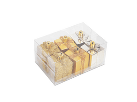 Family Karácsonyfadísz szett 4,5cm -6 db /szett Family Karácsonyfadísz szett 4,5cm -6 db /szett