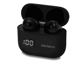 Aiwa ETWS-150BK Bluetooth fülhallgató, fekete