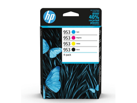 HP 953 4 darabos eredeti tintapatron csomag (6ZC69AE) HP 953 4 darabos eredeti tintapatron csomag (6ZC69AE)