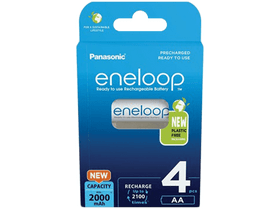 Panasonic Eneloop 2000mAh AA baterije, 4 kom (BK3MCDE-4BE) Panasonic Eneloop 2000mAh AA baterije, 4 kom (BK3MCDE-4BE)