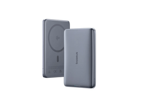 Baseus PicoGo Ultra-Slim Qi2 Magnetic Powerbank, szürke