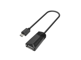 Hama 200308 USB - Micro-USB OTG Adapter, fekete