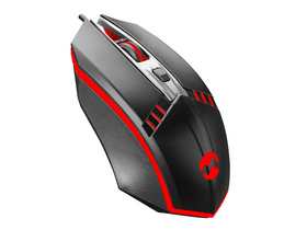 Everest SM-G97 GANK Gamer egér, 4gomb, fekete, RGB LED Everest SM-G97 GANK Gamer egér, 4gomb, fekete, RGB LED