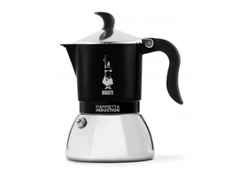 Bialetti Fiammetta indukciós kotyogós kávéfőző 4 adag, fekete (7146) Bialetti Fiammetta indukciós kotyogós kávéfőző 4 adag, fekete (7146)