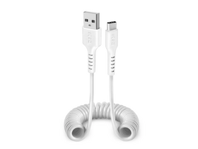 SBS USB - USB-C spirál kábel, fehér, 1m (TECABLETYPCS1W) SBS USB - USB-C spirál kábel, fehér, 1m (TECABLETYPCS1W)