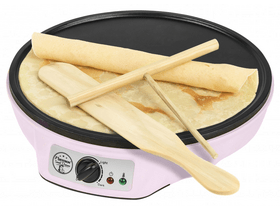 Bestron ASW602P električni aparat za palačinke, roze boje Bestron ASW602P električni aparat za palačinke, roze boje