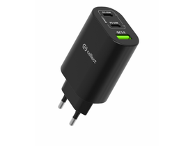 Cellect MTCB-PD65WNE-BK Hálózati gyorstöltő adapter, 65W, Fekete Cellect MTCB-PD65WNE-BK Hálózati gyorstöltő adapter, 65W, Fekete