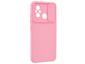 Szilikon tok rózsaszín Xiaomi Redmi 12C