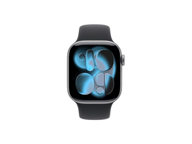 Apple Watch Series 11 GPS, 42 mm-es asztroszürke alumíniumtok, fekete sportpánt, M/L (MEQX4MP/A) Apple Watch Series 11 GPS, 42 mm-es asztroszürke alumíniumtok, fekete sportpánt, M/L (MEQX4MP/A)