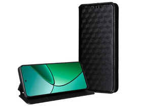 Gigapack Poco F6 Pro Bőr hatású flip tok, fekete (GP-158699) Gigapack Poco F6 Pro Bőr hatású flip tok, fekete (GP-158699)