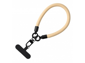 Cellect Szövet csuklópánt telefon tokhoz, bézs (CEL-STRING-FAB-PE) Cellect Szövet csuklópánt telefon tokhoz, bézs (CEL-STRING-FAB-PE)