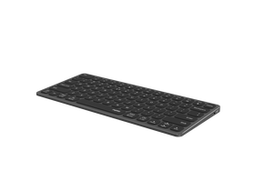 Hama UCK-6001 Rapoo 226412 Billentyűzet+ 8-in-1 USB-C HUB, fekete