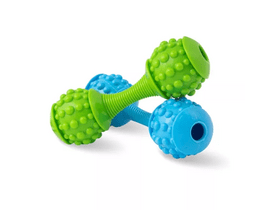 Hilton Dental Dumbbel rágórúd kutyáknak, 15 cm, zöld (43199) Hilton Dental Dumbbel rágórúd kutyáknak, 15 cm, zöld (43199)