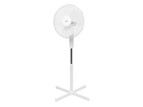 Állványos ventilátor, fehér, 40 cm, 45 W