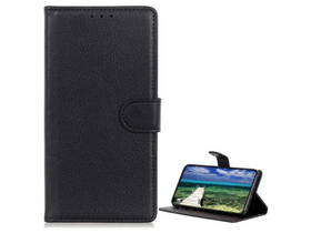 Gigapack GP-136997 Xiaomi Redmi 12C bőr hatású flip tok, fekete Gigapack GP-136997 Xiaomi Redmi 12C bőr hatású flip tok, fekete