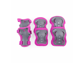 Spokey Shield set dječje zaštitne opreme, roza, L Spokey Shield set dječje zaštitne opreme, roza, L