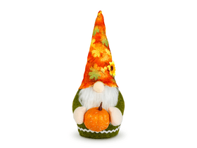 Family 59032 Őszi dekoráció, manó tökkel, 2 féle, 35x13x13 cm