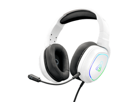 TheG-Lab Korp Radium Gamer headset, fehér TheG-Lab Korp Radium Gamer headset, fehér