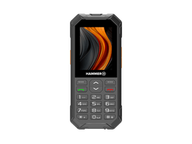 HAMMER 6 LTE Nyomógombos telefon, fekete HAMMER 6 LTE Nyomógombos telefon, fekete