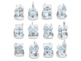 Home KDC 02 Téli LED-es házikó, fehér, többféle, 1 db Home KDC 02 Téli LED-es házikó, fehér, többféle, 1 db