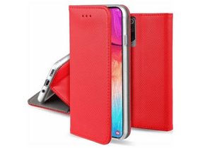 Gigapack GP-144565 Xiaomi Redmi 12 bőr hatású flip tok, piros Gigapack GP-144565 Xiaomi Redmi 12 bőr hatású flip tok, piros