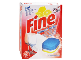 Well Done Fine 5 in1 mosogatógép tabletta 40db Well Done Fine 5 in1 mosogatógép tabletta 40db