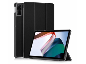 Gigapack GP-150452 Xiaomi Redmi Pad SE bőr hatású flip tok, fekete Gigapack GP-150452 Xiaomi Redmi Pad SE bőr hatású flip tok, fekete